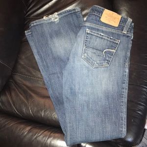 EUC, 🎉American Eagle hipster jeans, size 4 reg
